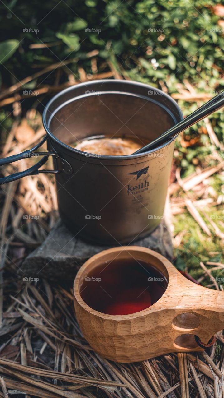 Coffee Time At Forest Trip