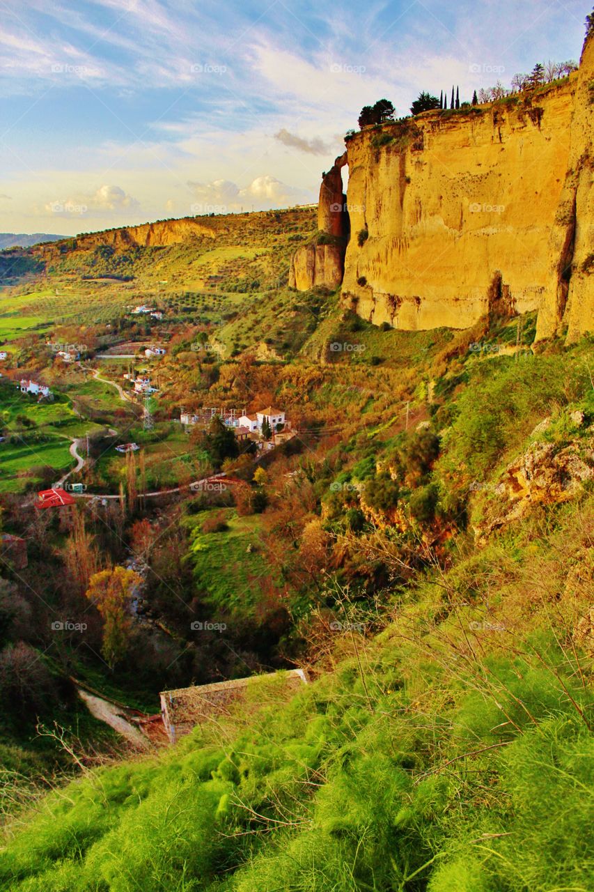 amazing gorge in south Spain. full of culture, history, and nature wows