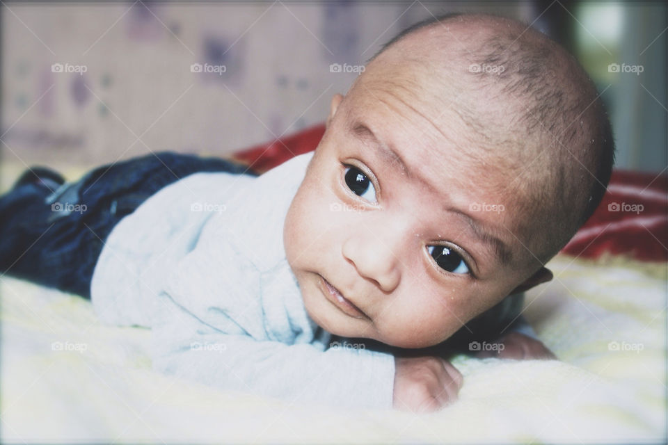 baby boy portrait by uzzidaman