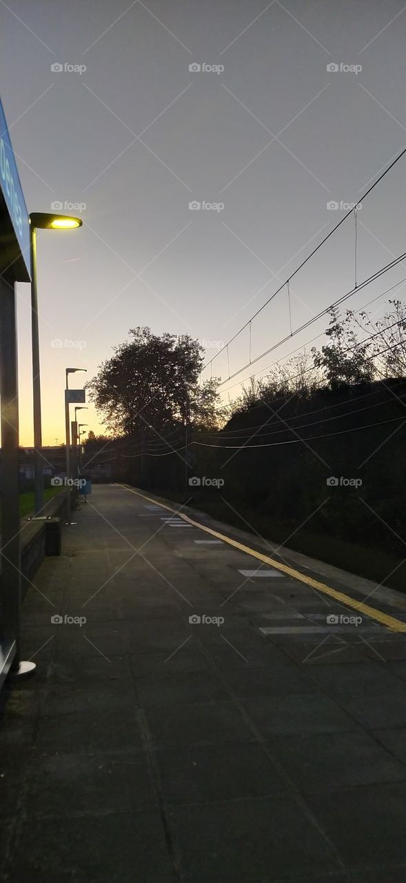 Tren hacia el infinito