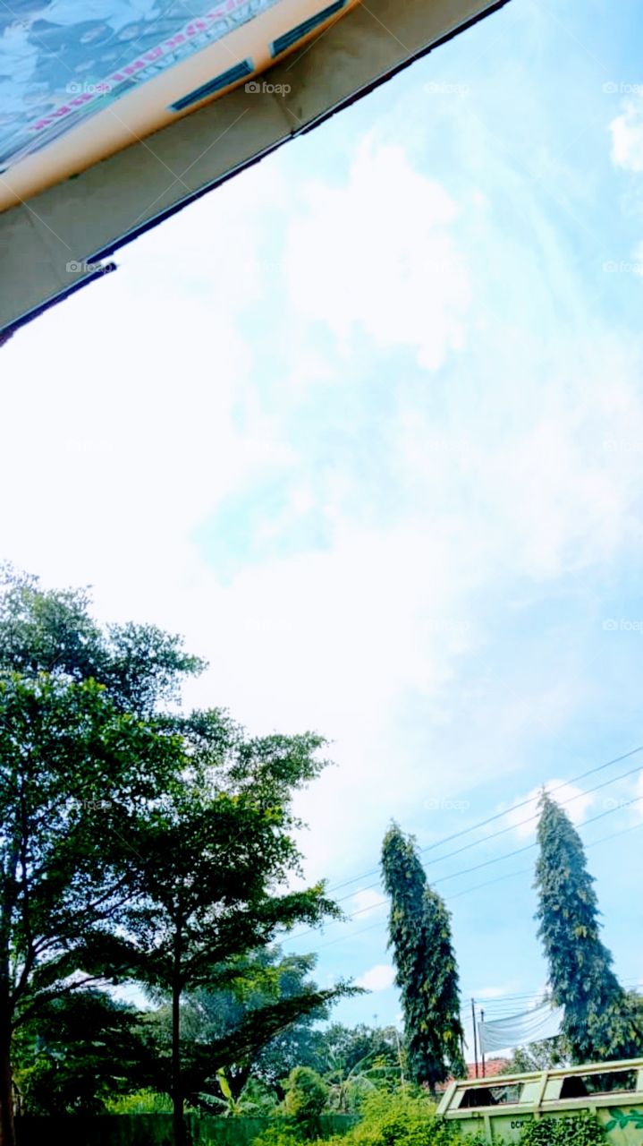 Fresh atmosphere in the morning