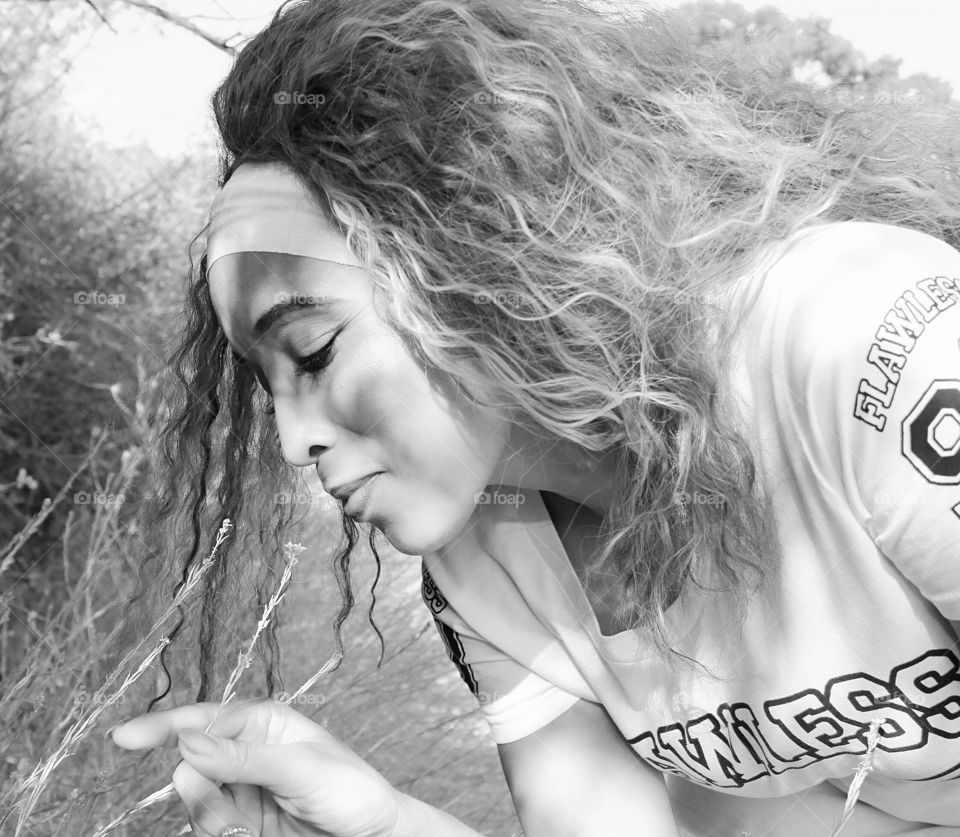 black and white Beauty