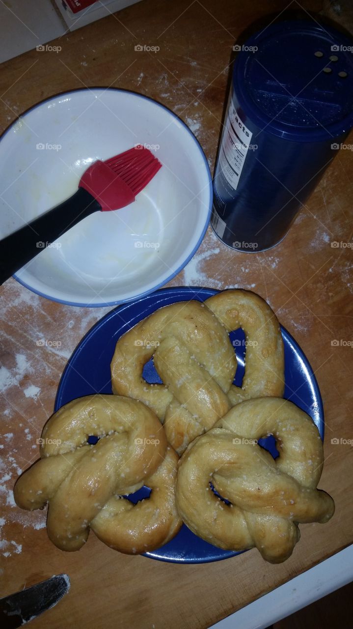 Homemade Pretzels