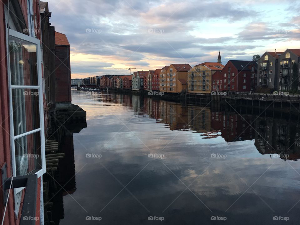 Evening in Trondheim 