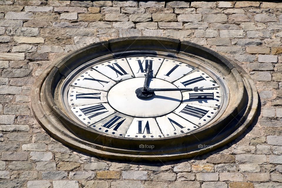 Rellotge del campanar de la Basílica de la Puríssima Concepció