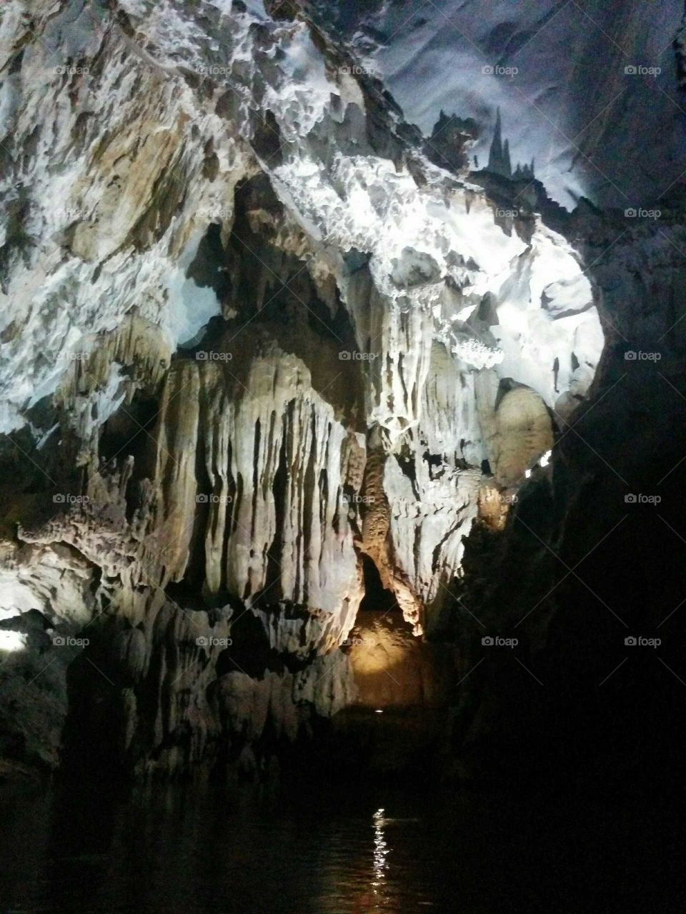 Cave, Subway System, Stalactite, Water, Limestone