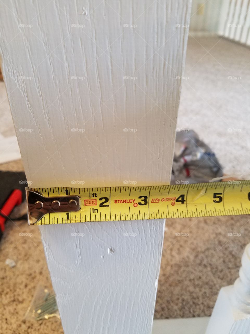 Measure a banister