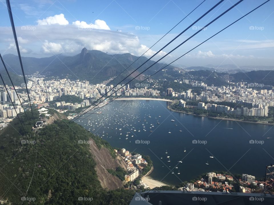 City of Rio de Janeiro. Beautiful. 
