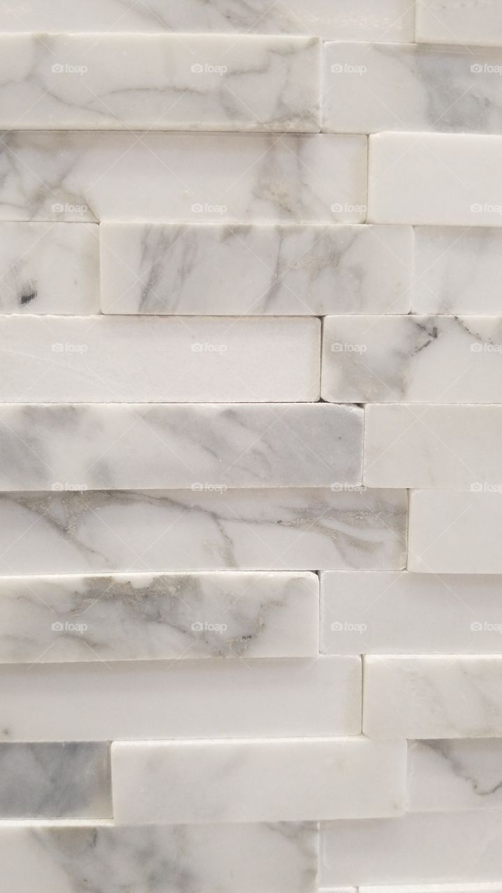 white and gray marble