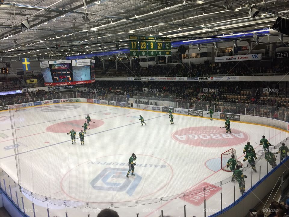 Stadium, Competition, Many, Athlete, Ice Hockey