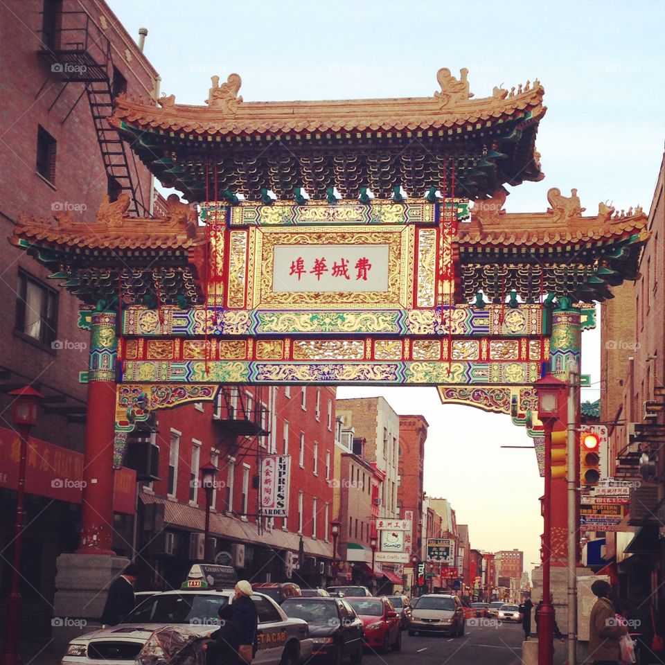 Chinatown. Chinatown in Philadelphia