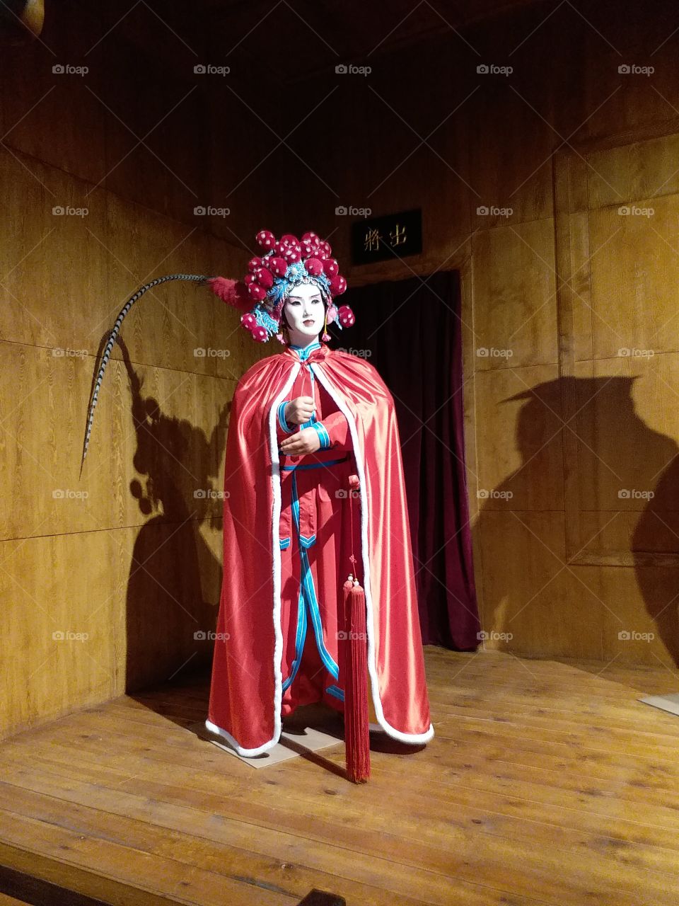Chinese Peking Opera Hero, Mu Guiying