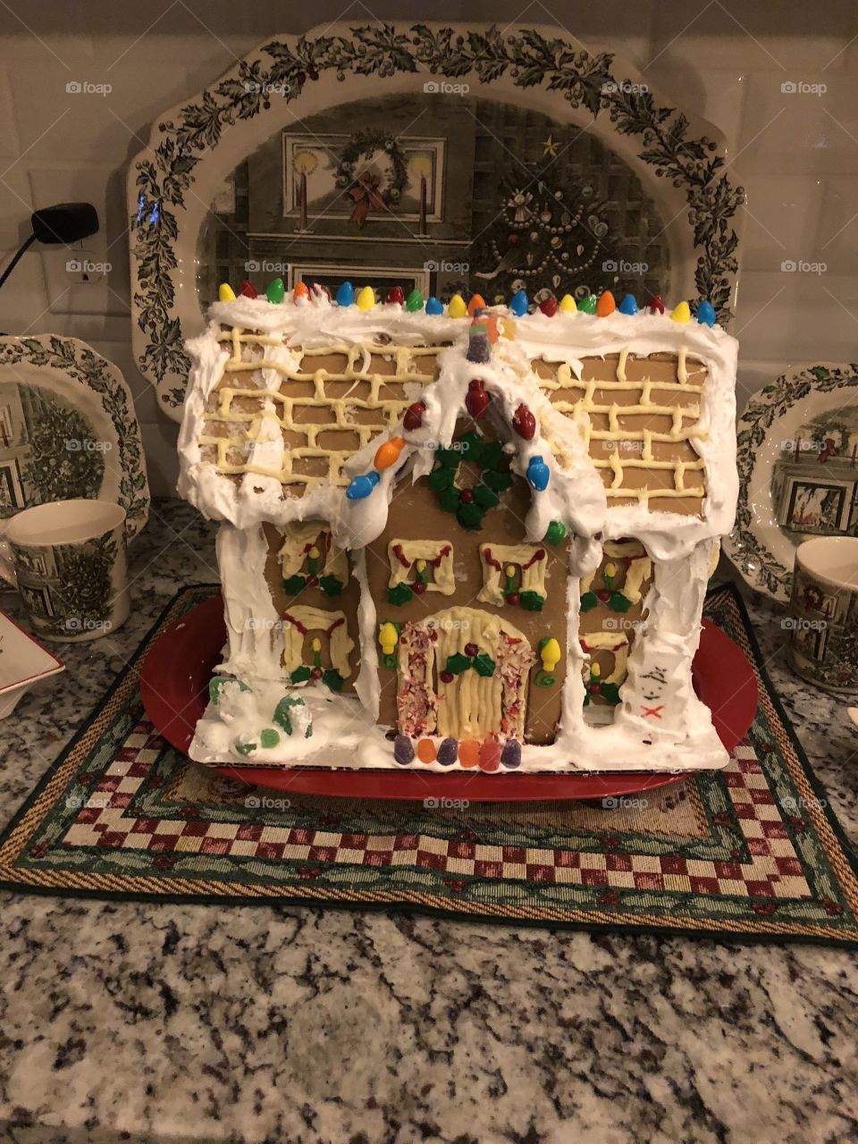 Gingerbread house