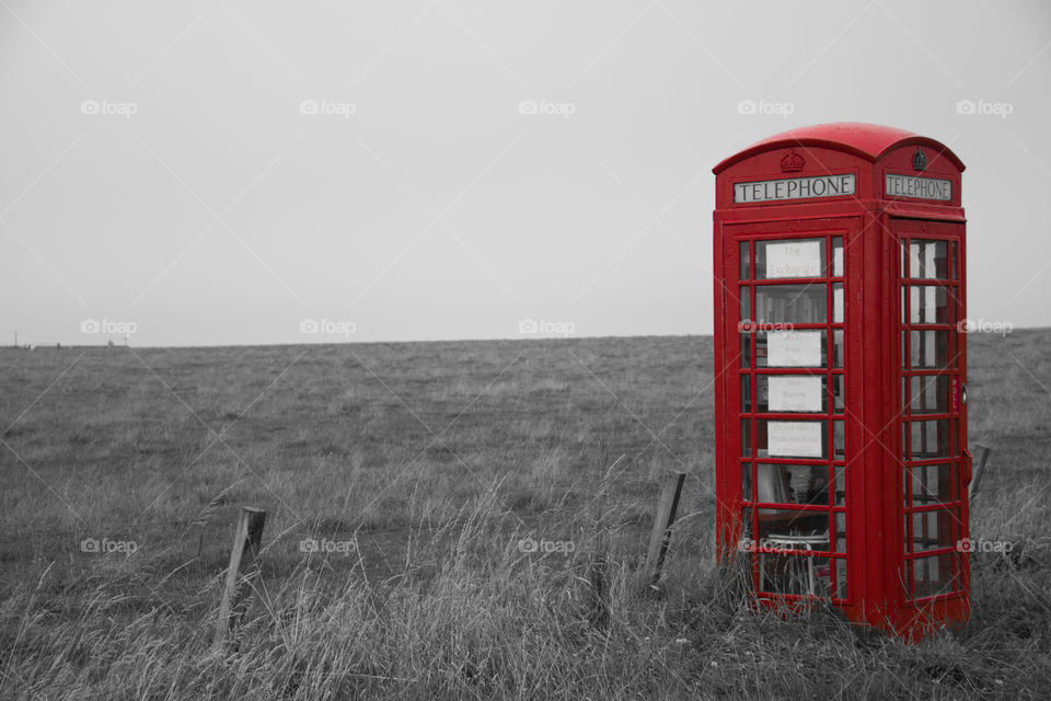 Red telephone box