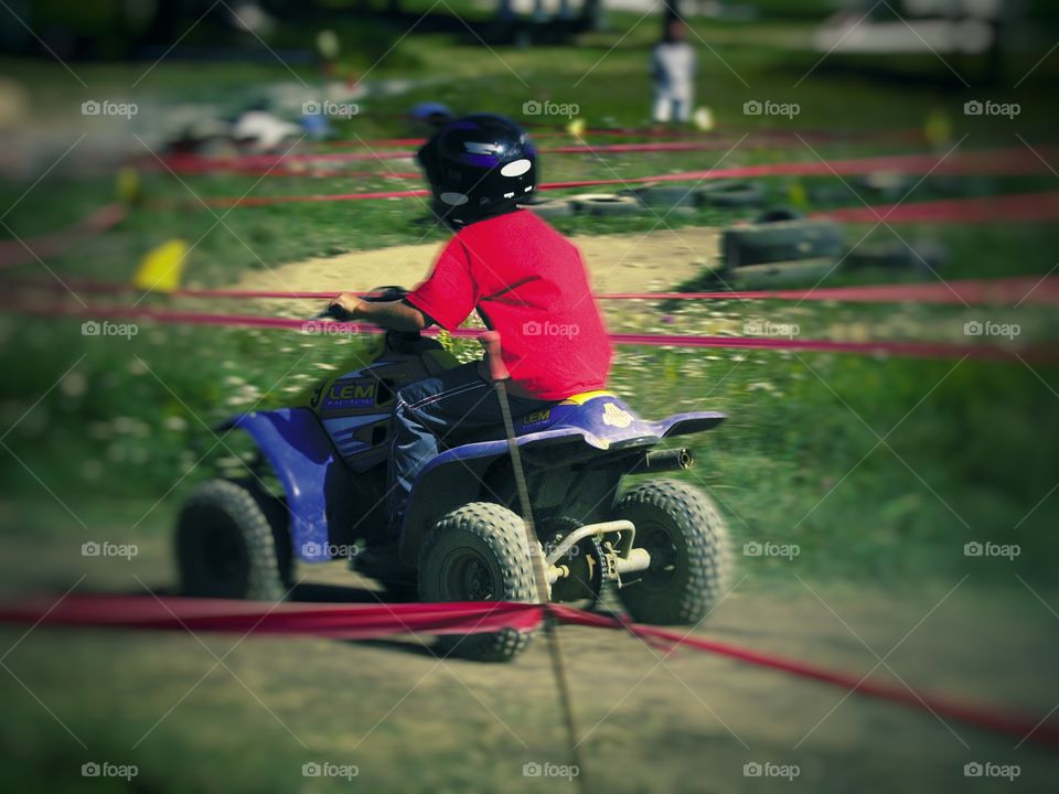 Kids. Quad bike 