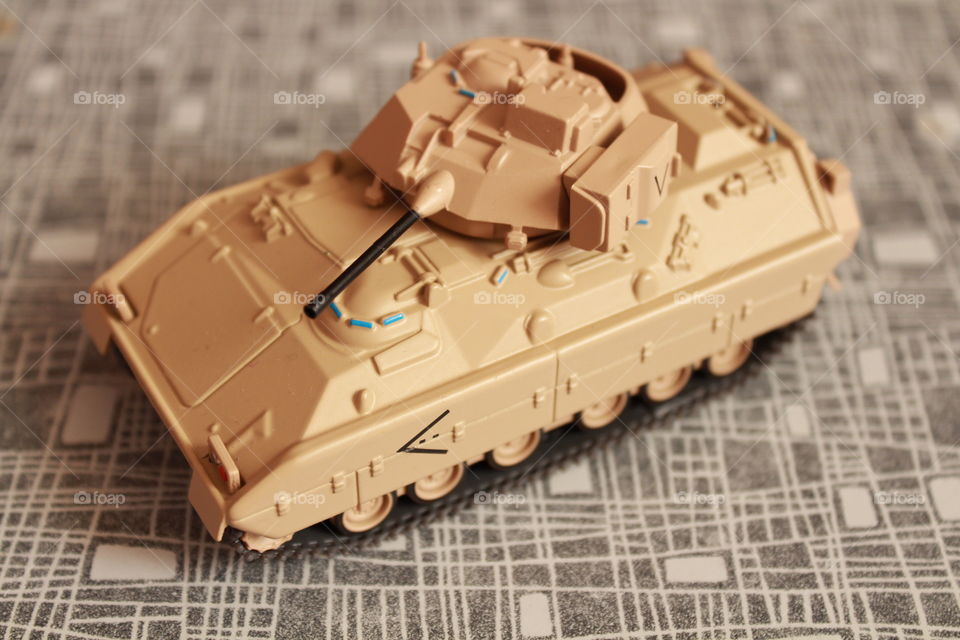 miniature toy tank