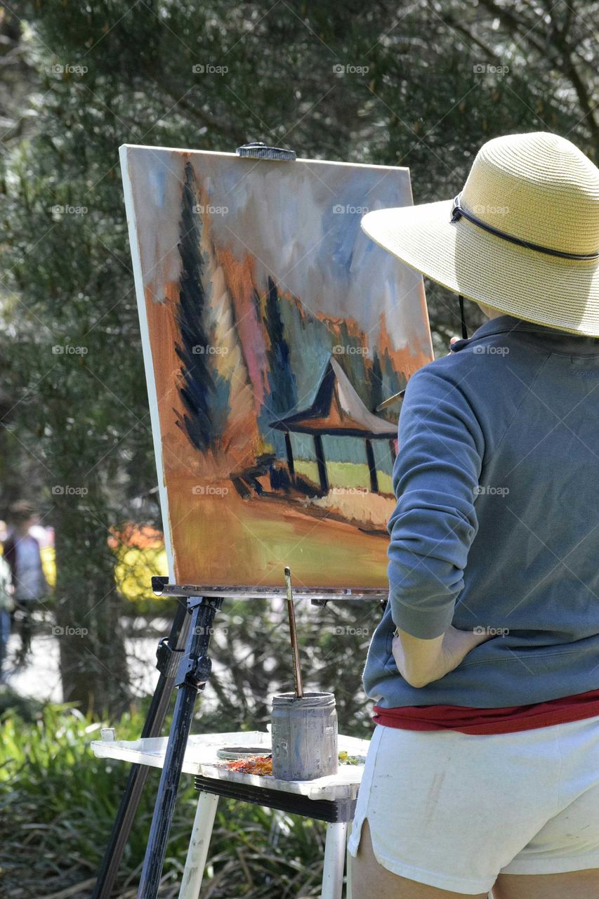 Painting in the Park