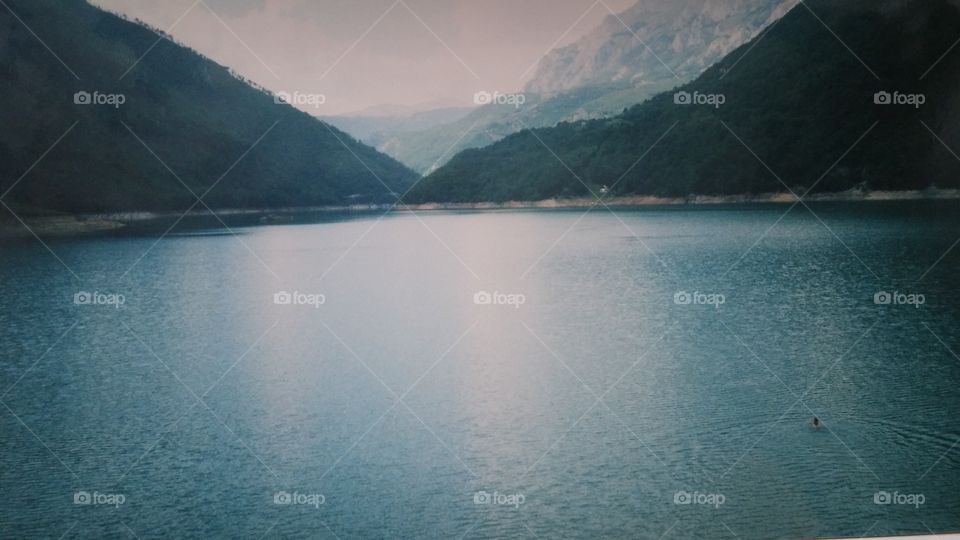 Pivsko jezero in Montenegro, Piva's lake in Montenegro