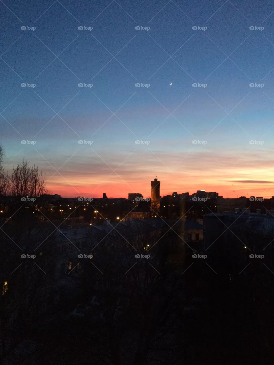 Sunset, No Person, Dawn, Evening, Dusk
