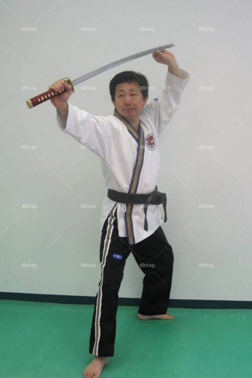 Grandmaster of Taekwondo and Hapkido. Hardcore Korean Grandmaster. 8th Dan in TKD and HKD. 