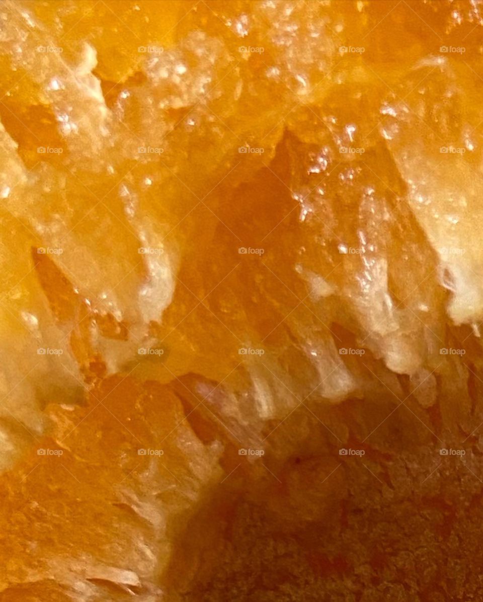 Macro of an apricot