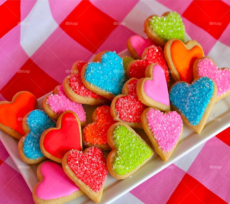 cookie hearts