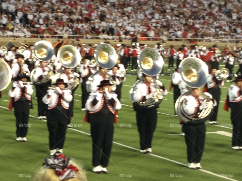 College football band 