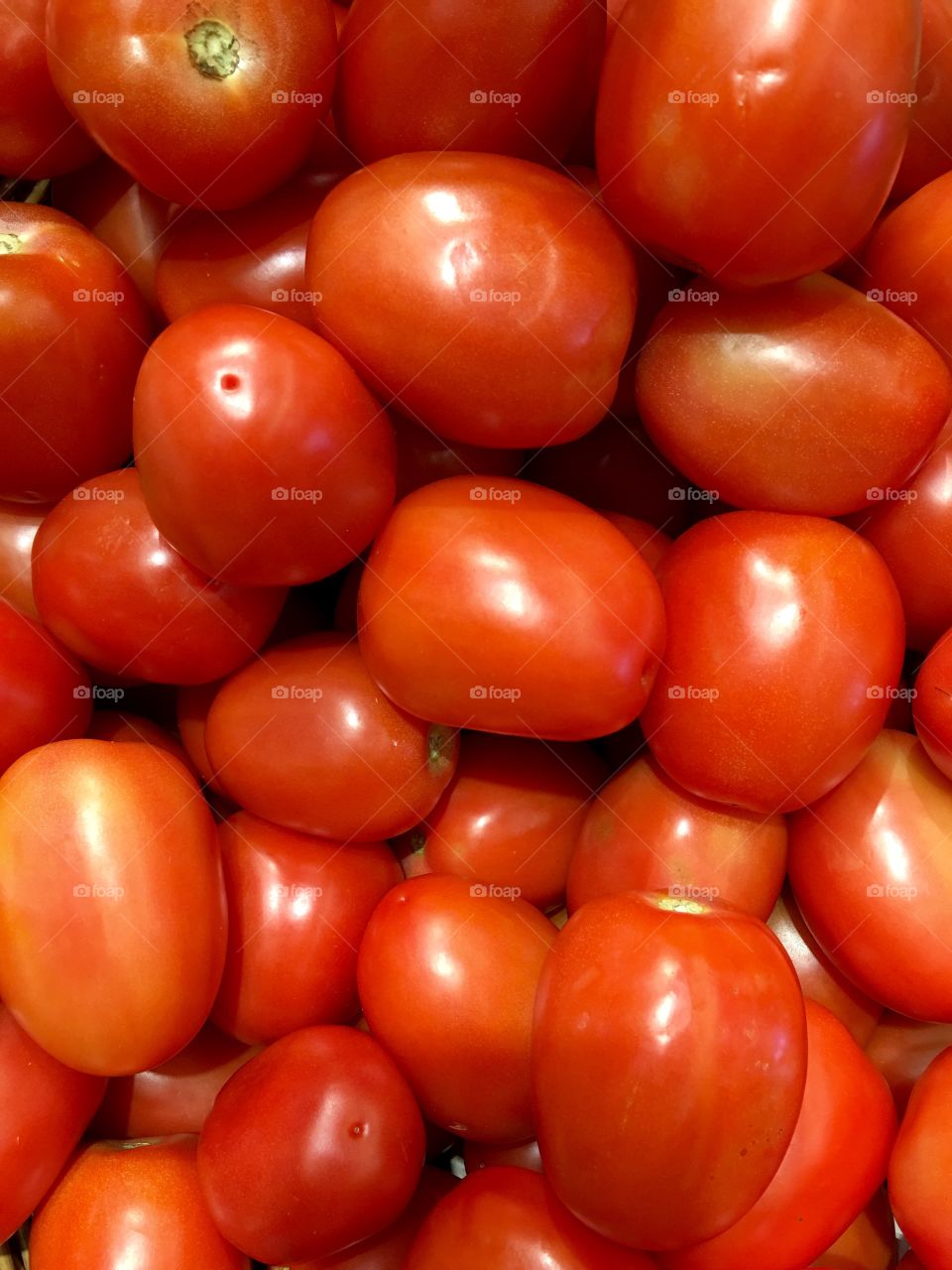 Plum Tomatoes In A Box, Lots Of Them