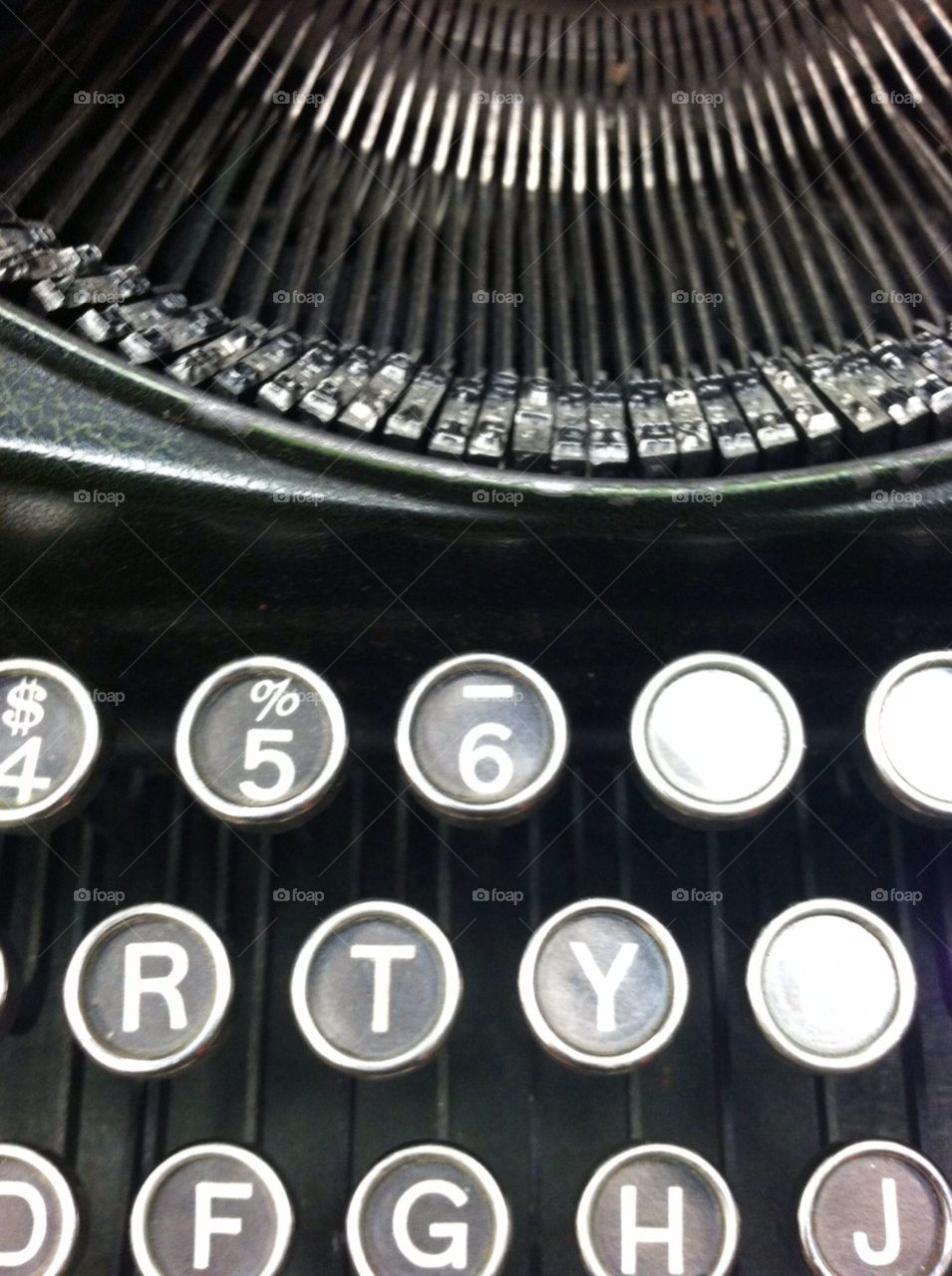 retro keyboard keys typewriter by lonnyinco