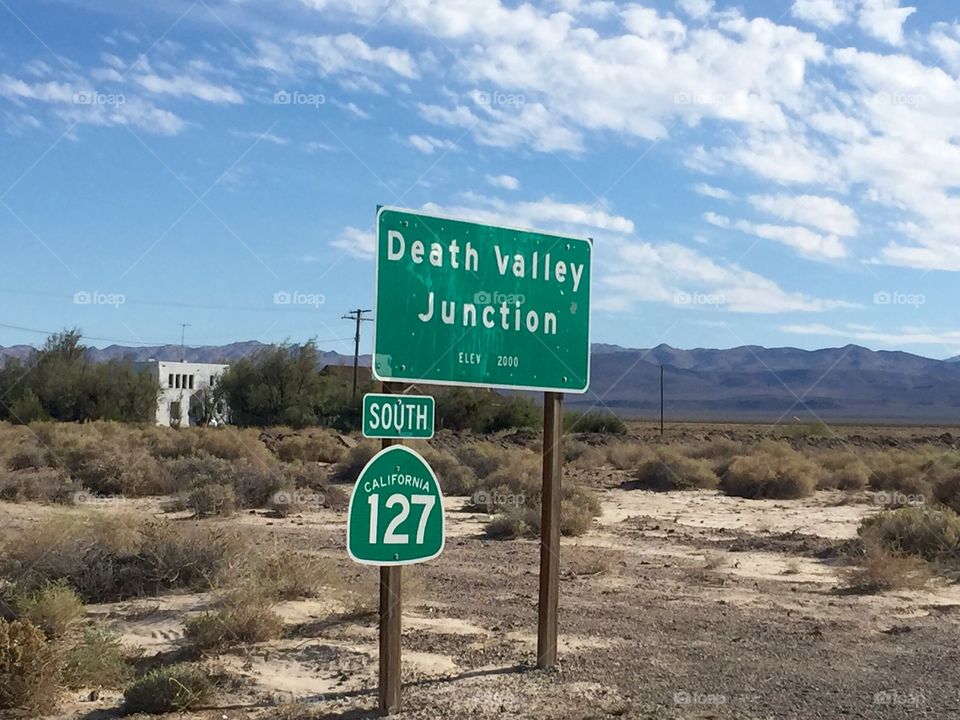 Death Valley junction