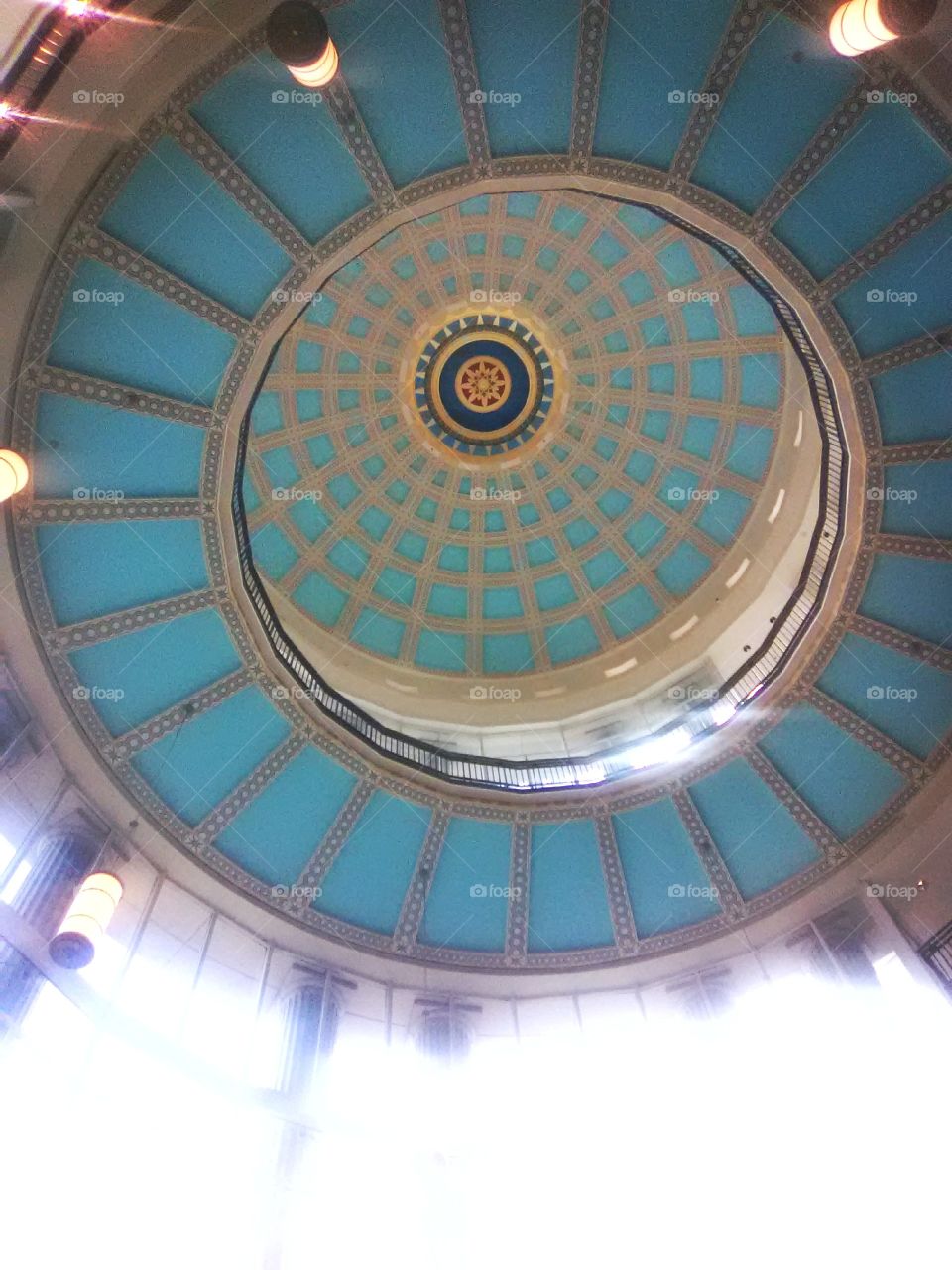 The dome inside the Matheson Courthouse.
SLC, Utah