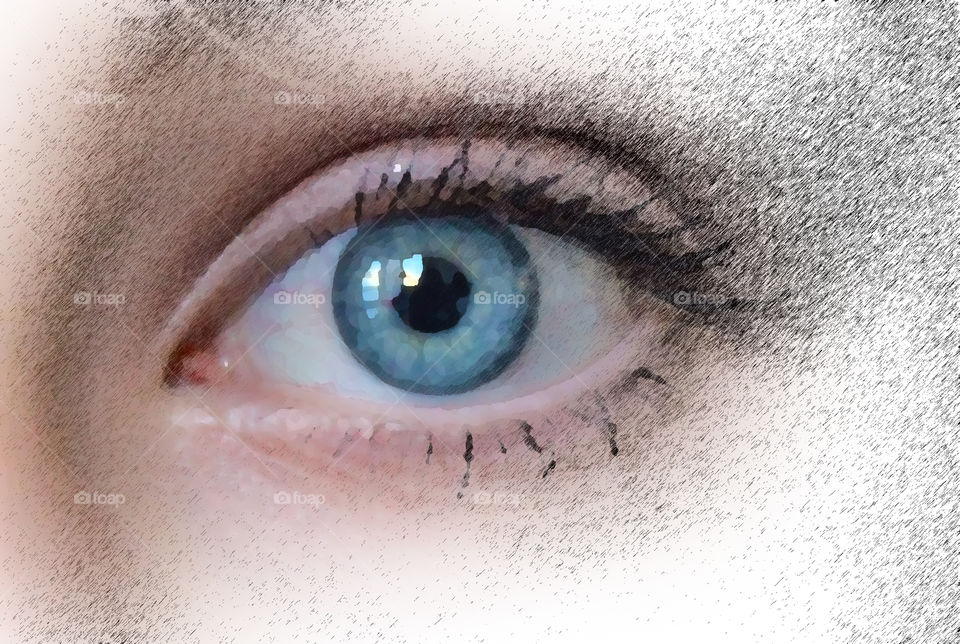 Blue eye