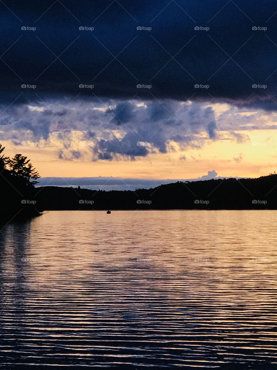 Pike Lake, sunset2