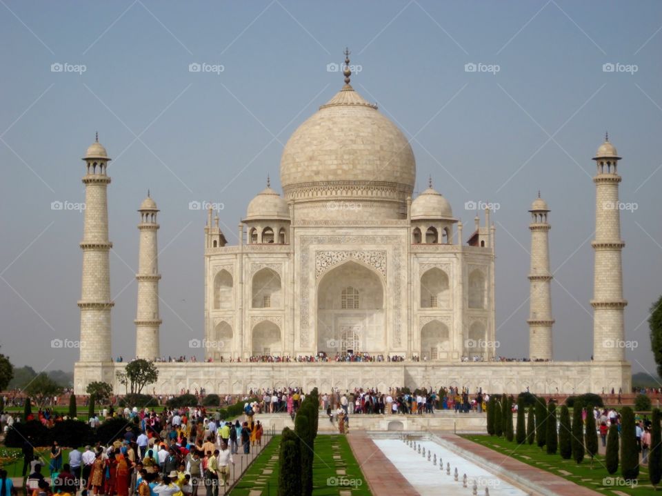 Agra. Taj Mahal