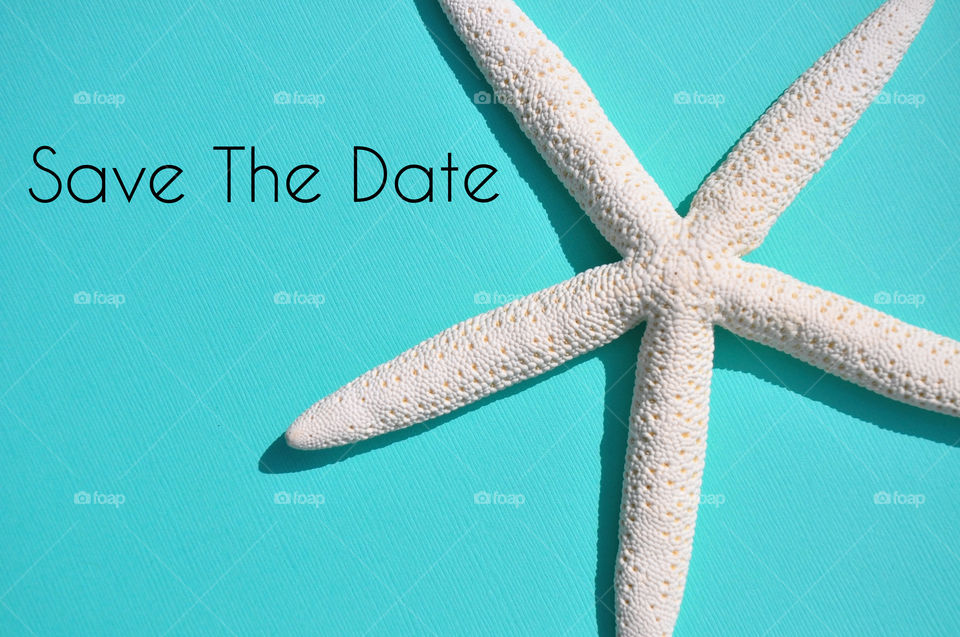 Save the date concept.