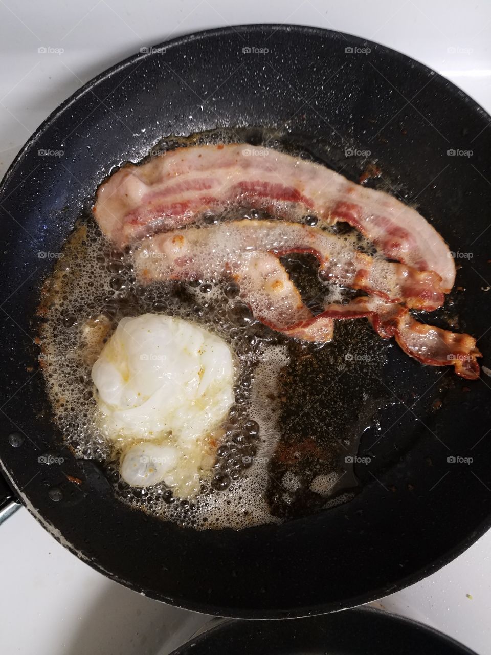 Bacon and egg