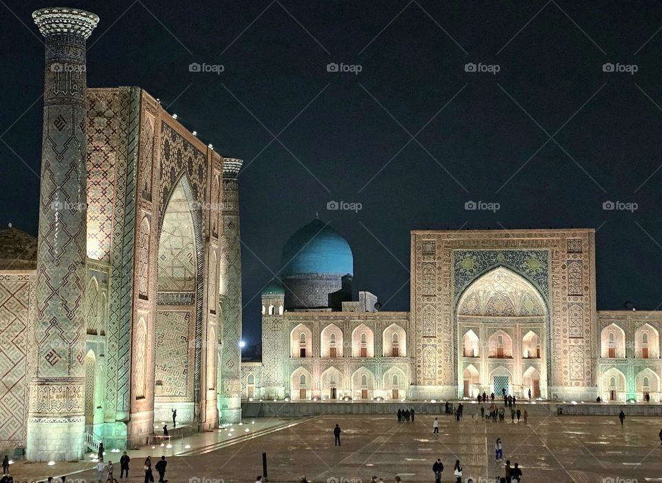 Registansquare in Samarkand