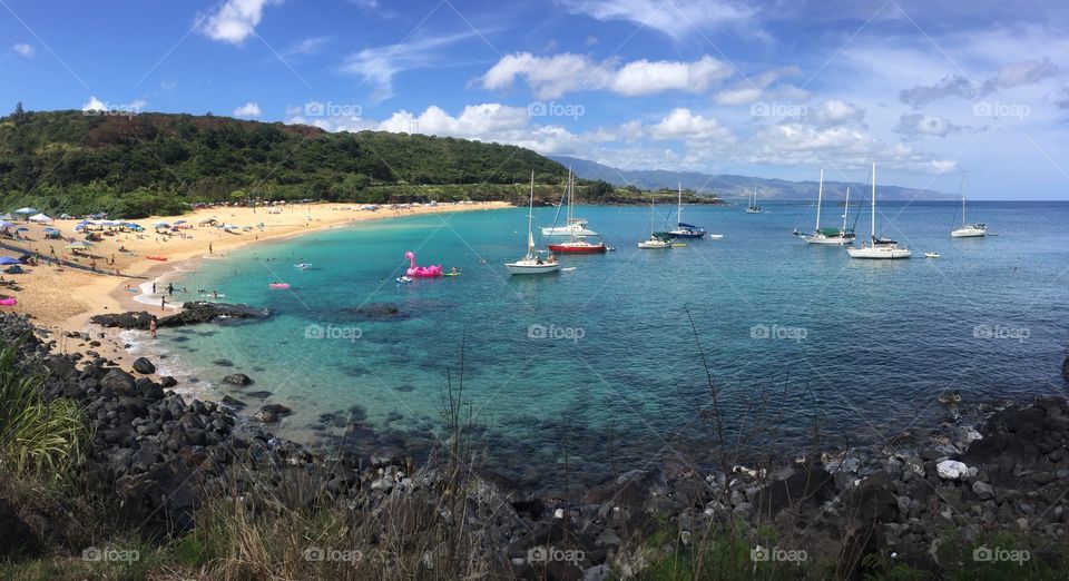 Waimea Bay, July 4th