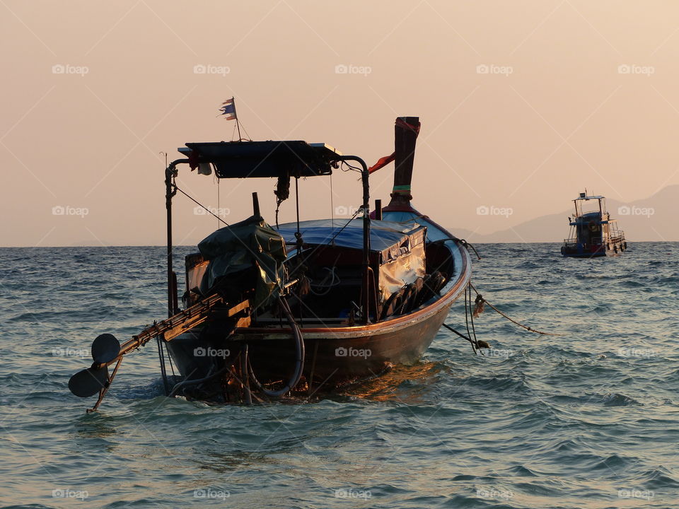 sun kissed boat, thailand