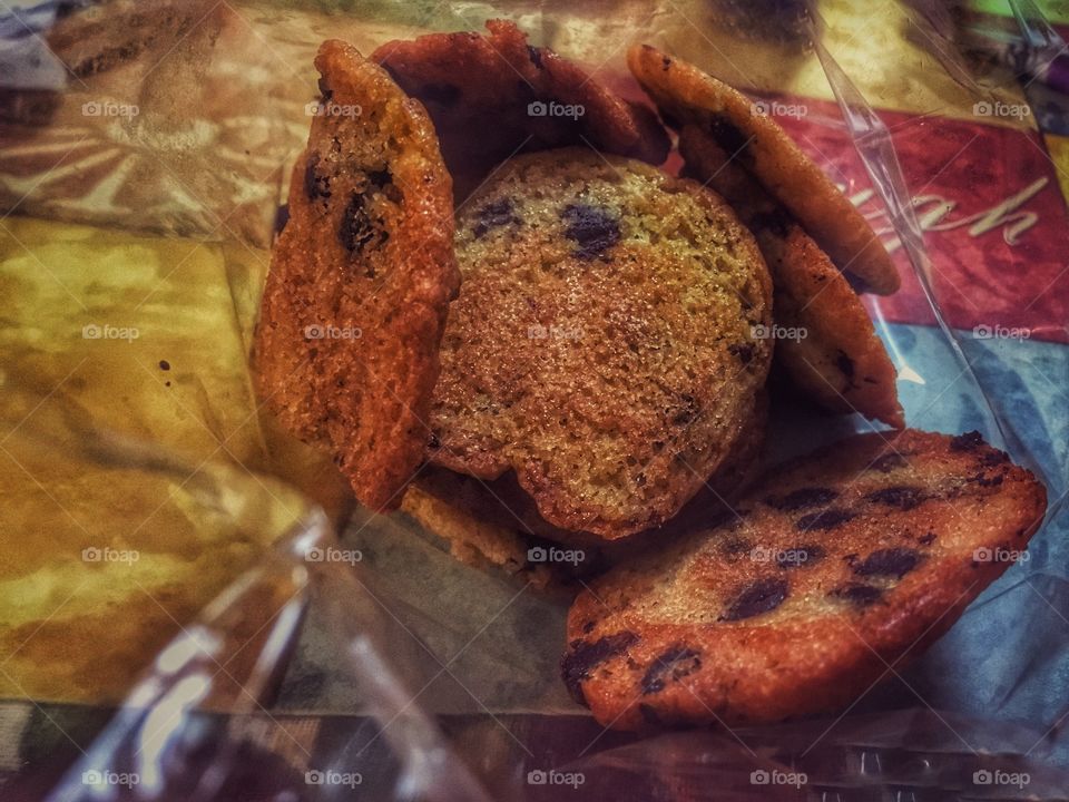 Homemade goodie bag filled with yummy sweet treats! 