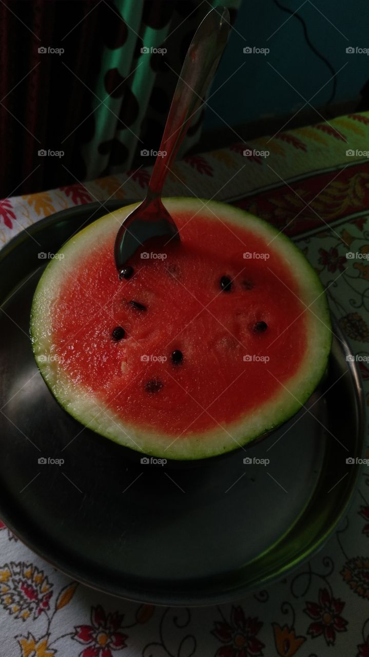 watermelon ready to give freshness in some hot summer day.