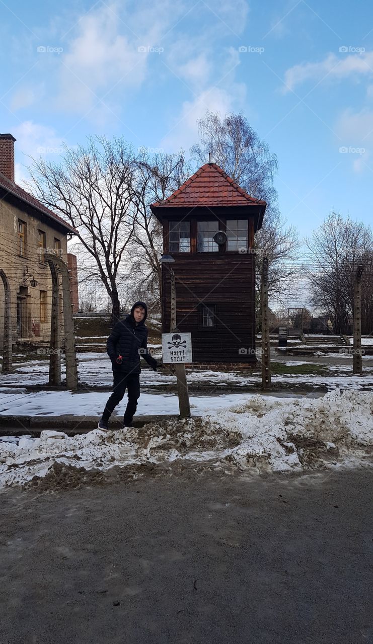 An amazing but sad day at Auschwitz, wee man loved it as learning about it in school