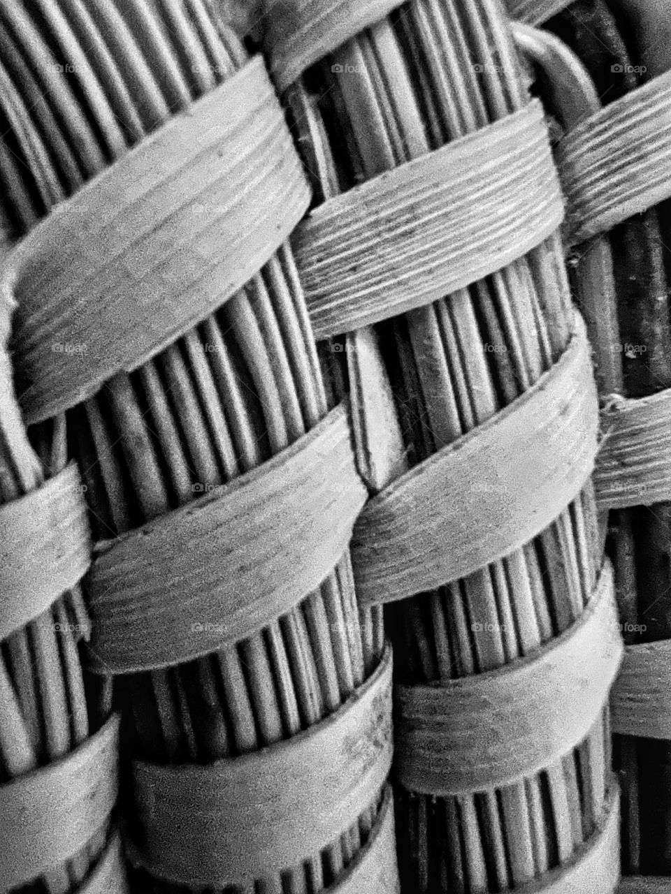 Macro shot of Basket weave