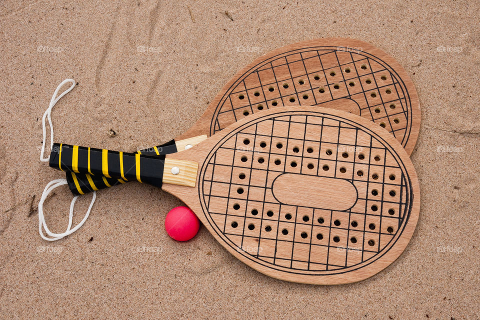 Beach racquets
