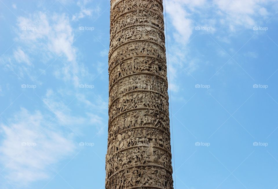 Ancient pole in Rome 