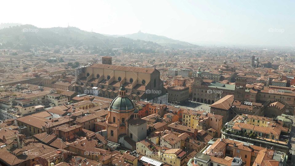 View from "Torri degli Asinelli",  Bologna (Bo)