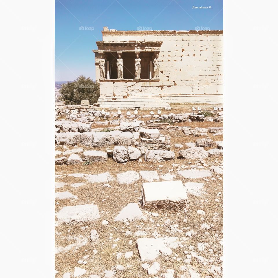 Athens Acropolis caryatids