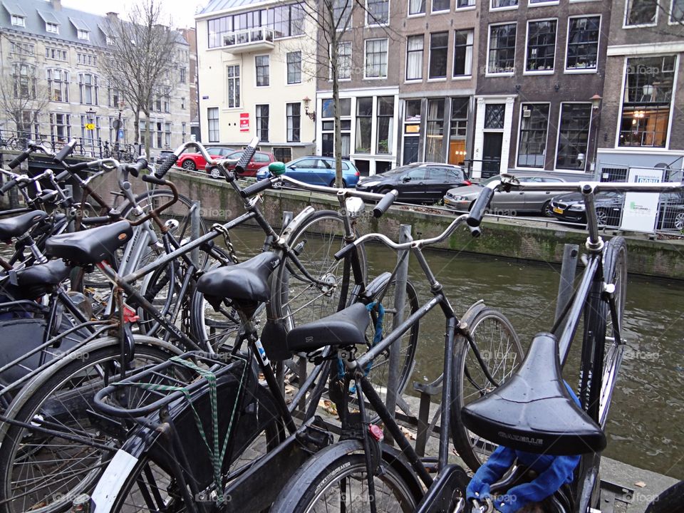 Amsterdam canal view 