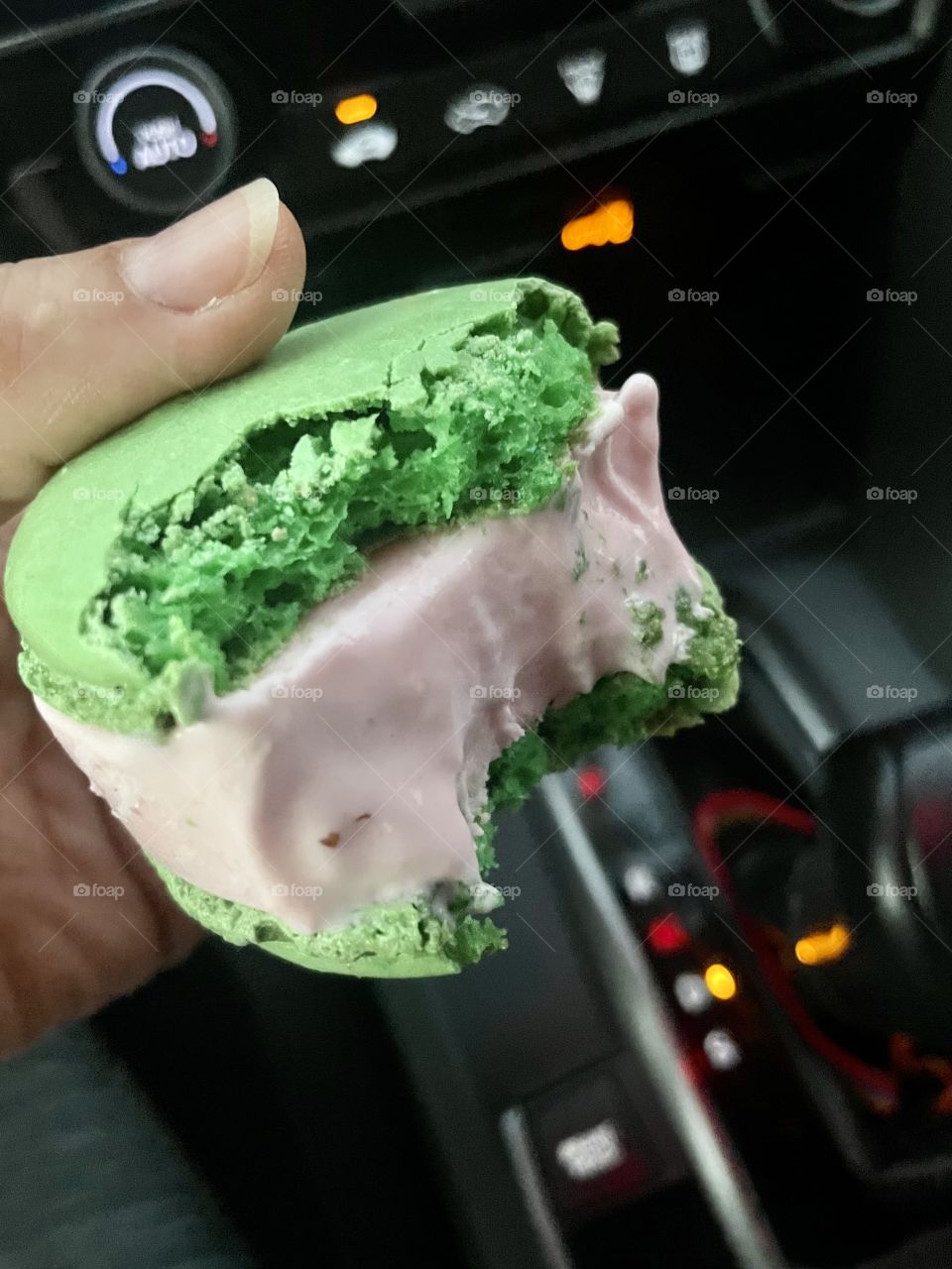 Macaroon ice cream OMG 