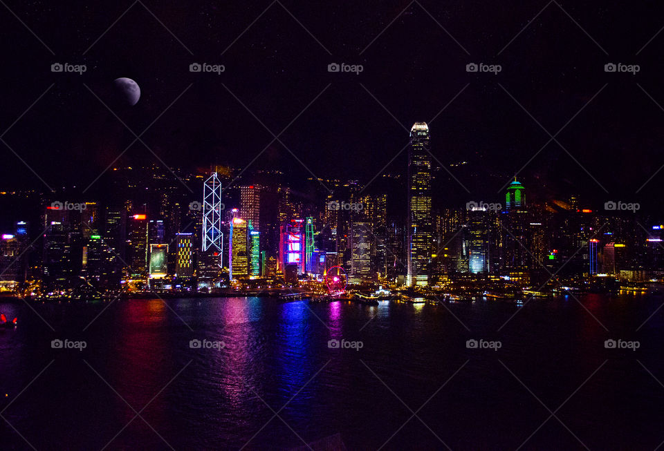 Hong Kong moon